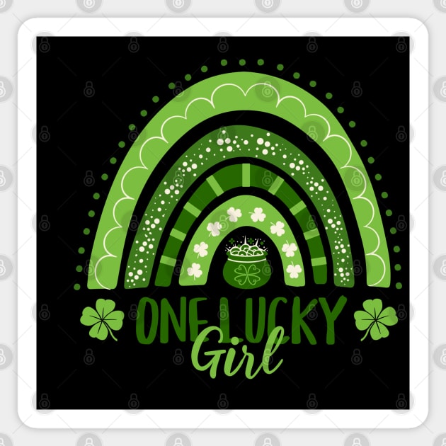 One Lucky Girl Sticker by Maison de Kitsch